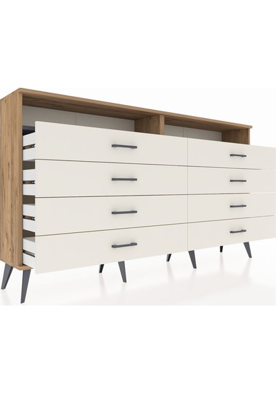 Arges Konsol 2 Raflı 8 Çekmeceli 176x30x99 Çam-antrasit/aytaşı Antrasıt/aytası - Atlas Çam Arges Konsol 2 Raflı 8 Çekmeceli 176x30x99 Çam-antrasit/aytaşı Antrasıt/aytası - Atlas Çam