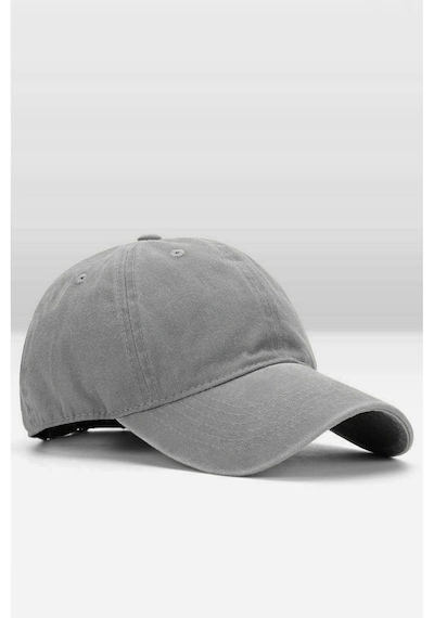 Külah Erkek Eskitme Şapka Yazlık Outdoor Kep Kasket-Gri-Gri-Standart
