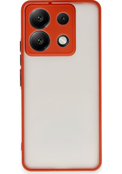 Redmi Note 13 Pro 5g Kılıf Montreal Silikon Kapak - Kırmızı Bzsxx00 1