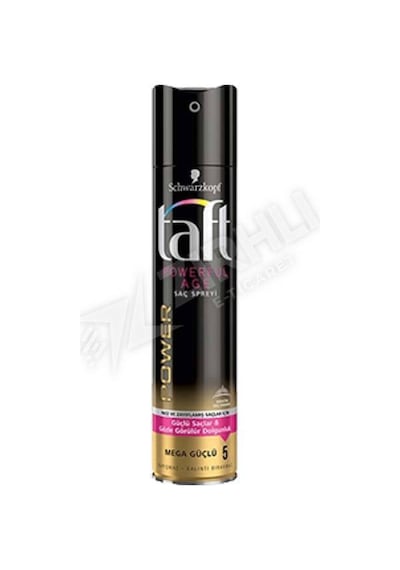 5 Adet Taft Powerful Age Saç Spreyi 250 Ml