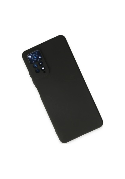 Mey İthalat Redmi Note 11 Kılıf First Silikon - Siyah