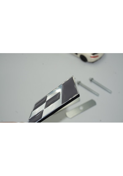 Dk Seat Cupra Leon İbiza Altea Gümüş Siyah Metal Ön Panjur 3d Log