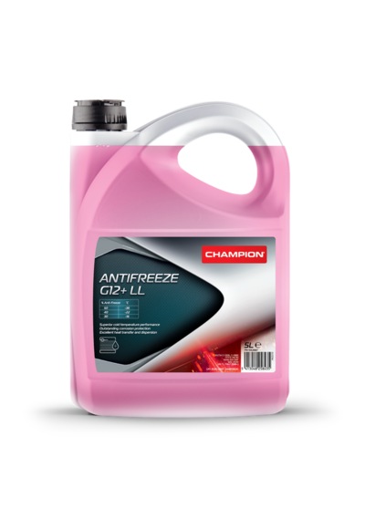 Champion G12 Pembe Antifriz 5litre G12+ LL ( Kalıcı Koruma ve Yüksek Performans Soğutma Sıvısı )