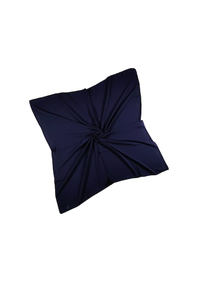 Mim Eşarp Mısırlı Eşarpları Medine Ipeği Büyük Boy Eşarp 110x110 Cm Lacivert