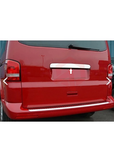 Vw Transporter T5-t6 2003-2014 Bagaj Çıtası Krom P.çelik Transporter Yazılı