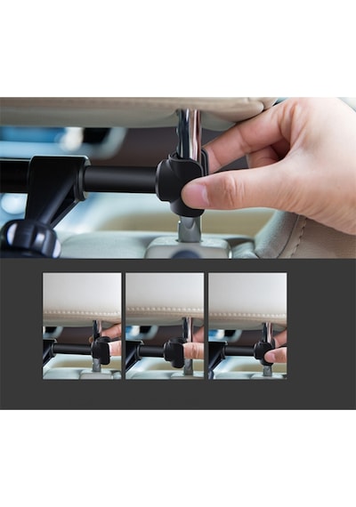 Ally Chz-04 Araç Arka Koltuk 12.9 Inch Kadar Tablet Telefon Tutu