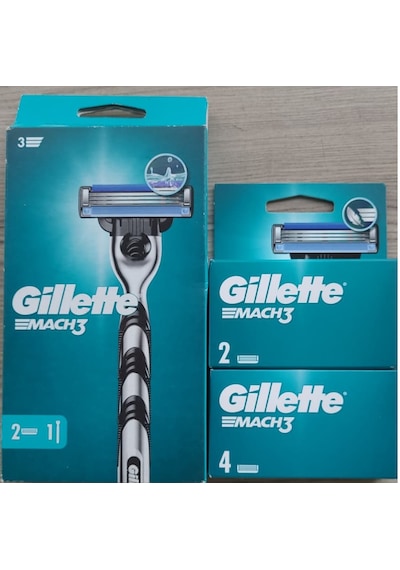 Gillette Mach3 1 Makina 8 Yedek Başlık