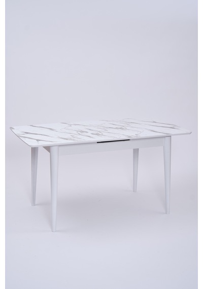 Venüs Otomatik Açılır Mdf Mutfak Masası 80x120 beyaz