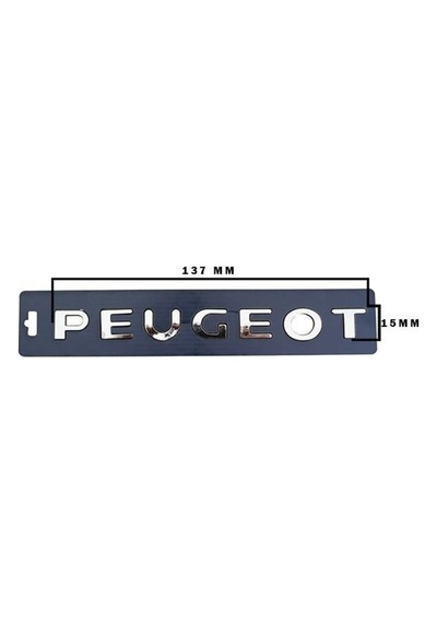 Peugeot 207 Bagaj Kapak Üzeri Peugeot Yazısı 207 8665Pw