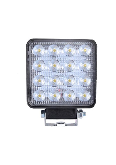 Off Road Sis Lambası Led Kare Çalışma Lambası 16 Ledli 27w