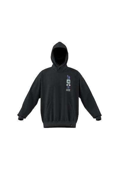 Adidas Erkek Gri Sweatshirt Gfx Hoodıe Jx1811 Gri