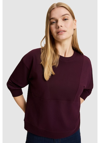 U.S. Polo Assn. Kadın Bordo Bisiklet Yaka Sweatshirt 50329004-vr180 Dark Plum