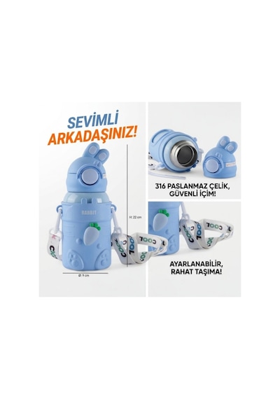 Sevimli Çocuk Suluk & Matara Mavi