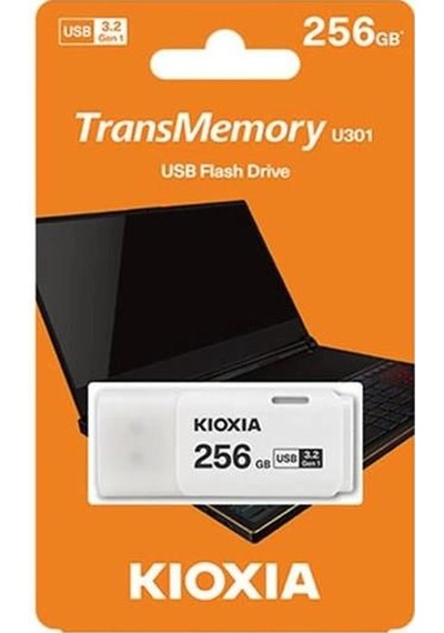 Kıoxıa 256gb Usb 3.2 U301 Lu301w256gg4 Siyah Taşınabilir Bellek