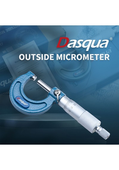 Dasqua 0-1'' Mekanik Dış Çap Mikrometre 0.0001'' 4112-0105