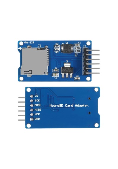 Tr 10 Adet Mini Tf Kart Adater Okuyucu Modülü 6pin Micro Sd Bellek Depolama Ayrılma Kartı Mikro Spı Arayüz Sürüc