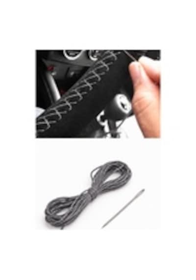 Citroen Berlingo Dikme Direksiyon Kılıfı Alcantara Süet Mat Karbon Gri Yüzük Ve Dikiş Kombi-bu Direksiyon Tipler 1997-2002