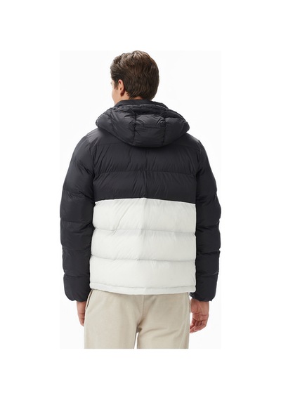 Calvin Klein Nylon Color Bock Puffer Erkek Beyaz Montlv04rd527g