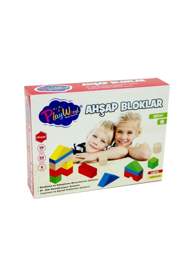 Eğitici Ahşap Bloklar 29 Parça