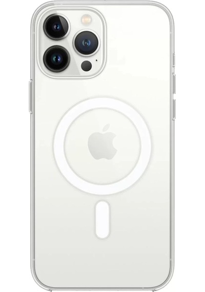 Newface Apple iPhone Uyumlu 16 Pro Kılıf Pc Real Magsafe Kapak - Şeffaf