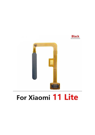 Xiaomi Uyumlu Mi 11 Lite Home Parmak Izi Okuyucu Tuş Filmi