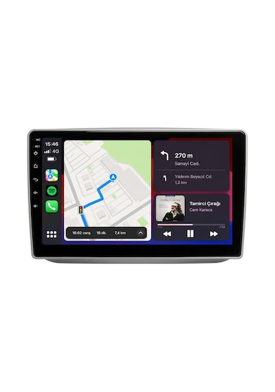 Skoda Fabia 2008-2014 Android Multimedya Carplay Android Auto Navigasyon 8gb Ram 128gb Pro 10"