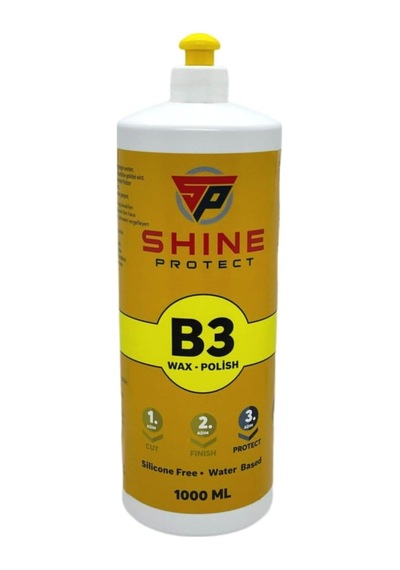 B3 Wax Polish Cila 1000ml Menşei Almanya