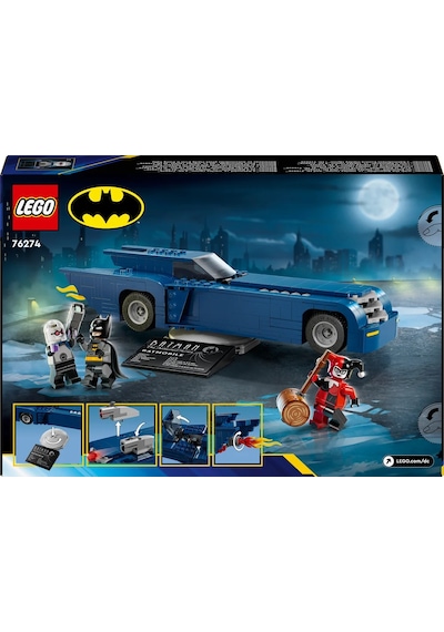 LEGO ® DC Batmobile ile Batman , Harley Quinn ve Mr. Freeze’e Karşı 76274 - 8+ Oyuncak Yapım Seti (435P)
