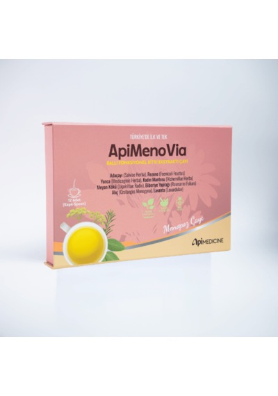 Apimedicine Premium Apimenovia Ballı Fonksiyonel Bitki Ekstrakt Çayı 12'li Paket - Kadınlar İçin Özel Yaşam Evresi Desteği