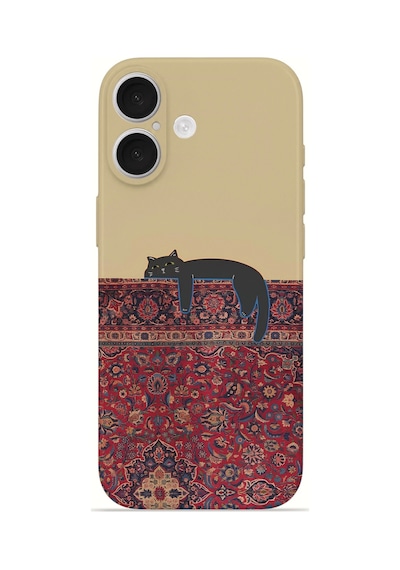 Apple iPhone Uyumlu 17 Vorian İnce Kamera Korumalı Mika Kılıf Persian Cat Lounge Persian Cat Lounge Mika