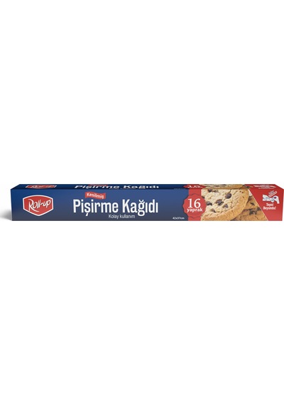 Roll-up Pişirme Kağıdı 16'lı 5 Adet Çok Renkli