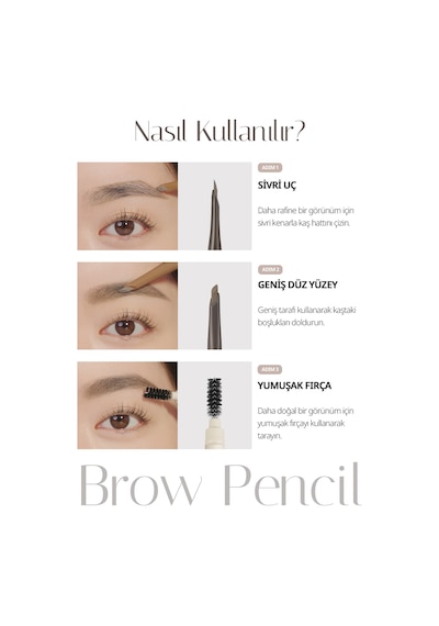 Clıo Sharp So Simple Brow Pencil 02 Ash Brown