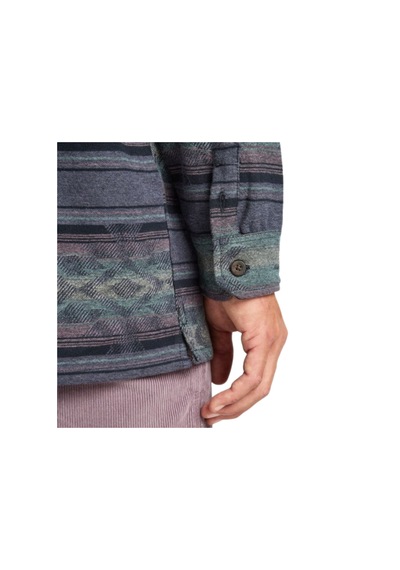 Bıllabong Billabong Offshore Jacquard Flannel Erkek Mavi Gömlek 4882 Mavi