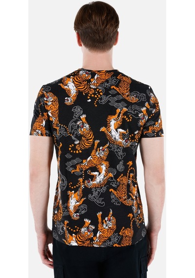 Colin's Colins Siyah Erkek Tshirt K.Kol Cl1062668 Q1.V2 Blk Siyah