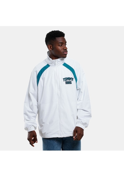 Tjm Varsity College Track Jacket Ceket Beyaz