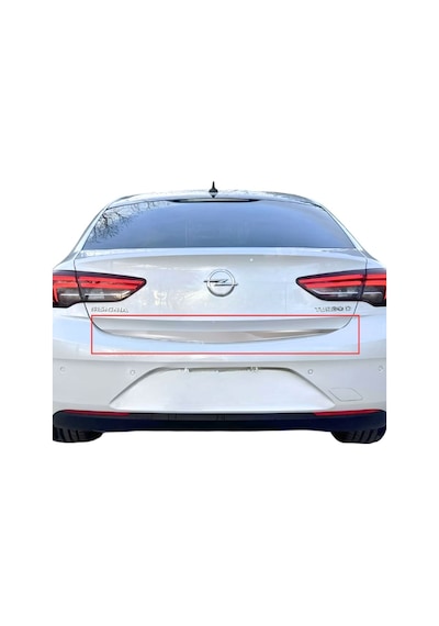 Ebal Otomotiv Opel Insignia B Krom Bagaj Alt Çıtası 2017 Üzeri Paslanmaz Çelik