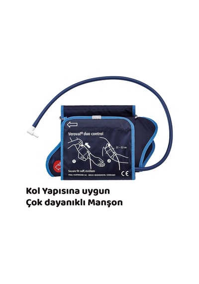 Hartmann VEROVAL DUO CONTROL Tam Otomatik Üst Koldan Ölçer Tansiyon Aleti