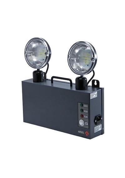 Arsel Versalite Vsl214/1 Led Acil Aydınlatma Armatürü Kesintide Gri