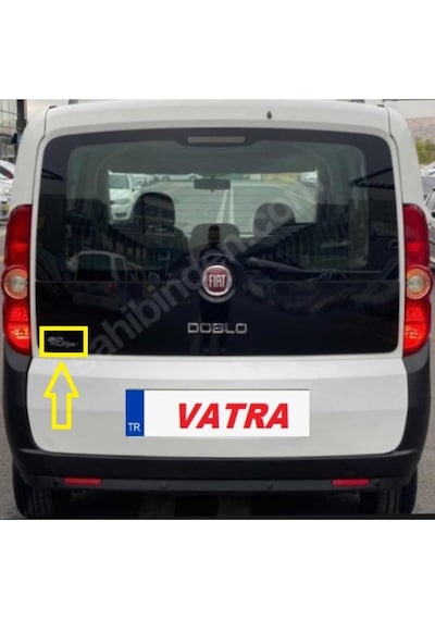 Doblo Combi 2.0 Multijet Premio Plus 2016 105 Multijet Krom Bagaj Yazısı