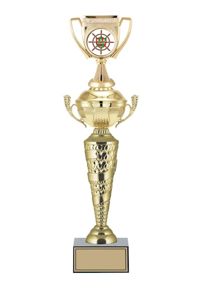 Odak Kupa - Figürlü Kupalar - Kupa Figürlü Kupalar Fg-076 B - 50 Cm Altın - Beyaz
