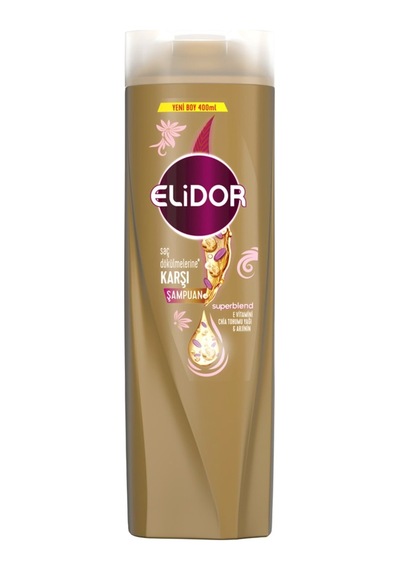 Elidor Şampuan 400 Ml Saç Dökülmelerine Karşı E Vitamini Chia Tohumu Yağı Arjinin Tarı