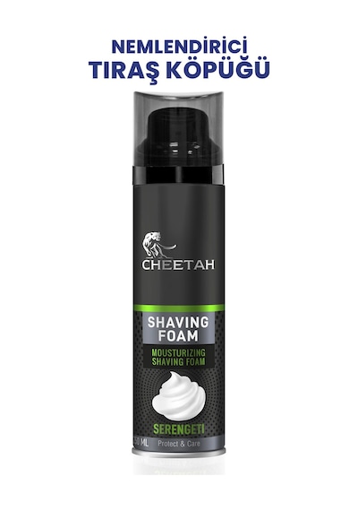 Cheetah Seregenti Erkek Tıraş Köpüğü 250 ML