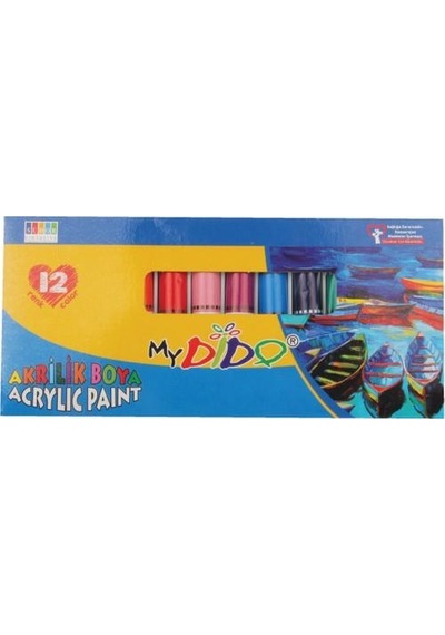 Südor Mydido Akrilik Boya 12X9 Ml Tüp  My14