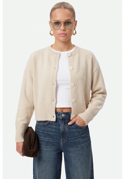 Ritnice Kadın New Keep Yan Yırtmaçlı Yumuşak Dokulu Koyu Taş Basic Triko Hırka Ritnice Kadın New Keep Yan Yırtmaçlı Yumuşak Dokulu Koyu Taş Basic Triko Hırka