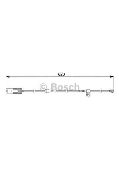 BOSCH 1987474955 Arka Balata Fişi (İkaz Kablosu) Bmw E38 7 Serisi (94-01) (620Mm)