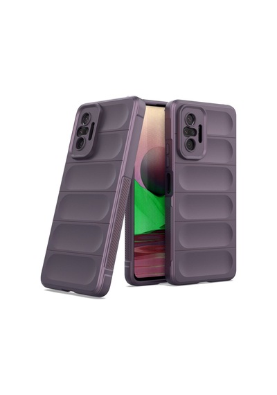 FitCase Xiaomi Redmi Note 10 Pro Optimum Lens Çerçeveli Silikon Kılıf