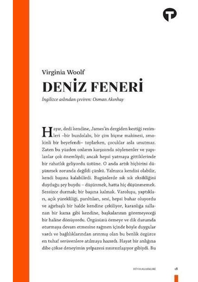 Deniz Feneri - Virginia Woolf - Turkuvaz