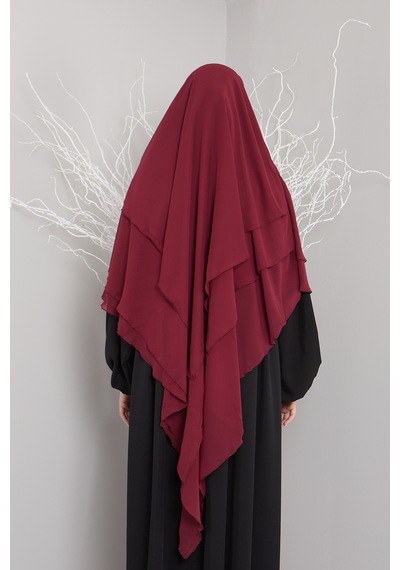 Sufle Hilap Hazır Türban Khimar Tesettür Şal