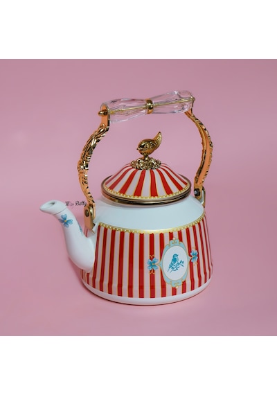 Bellisima Emaye Kettle Demlik 2,5 Lt Pembe