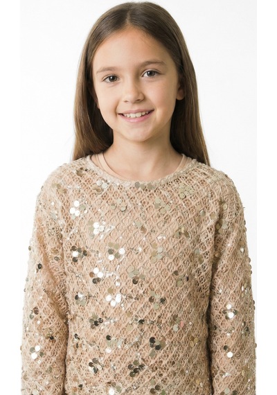 Xo Kids Kız Çocuk Bluz 5-14 Yaş 36173 Bej